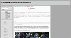 Desktop Screenshot of milanche.blog.rs
