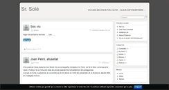 Desktop Screenshot of jsole.blog.cat