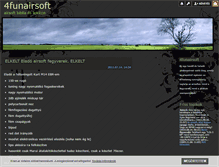 Tablet Screenshot of 4funairsoft.blog.hu