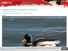 Tablet Screenshot of indafotobig.blog.hu