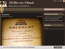 Tablet Screenshot of 3dblurayfilm.blog.hu