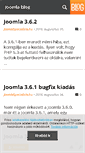 Mobile Screenshot of joomla.blog.hu