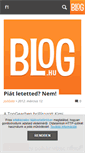 Mobile Screenshot of f1.blog.hu