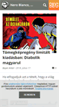 Mobile Screenshot of neroblanco.blog.hu
