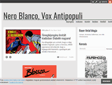 Tablet Screenshot of neroblanco.blog.hu