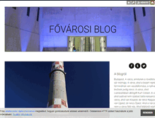 Tablet Screenshot of fovarosi.blog.hu