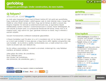 Tablet Screenshot of gerlo.blog.hu