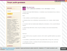 Tablet Screenshot of fenyar.blog.hu