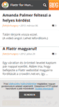 Mobile Screenshot of flattrforhungary.blog.hu
