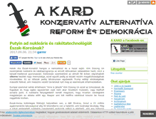 Tablet Screenshot of kard.blog.hu
