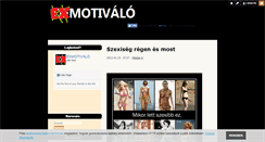 Desktop Screenshot of exmotivalo.blog.hu