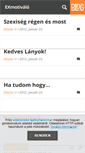 Mobile Screenshot of exmotivalo.blog.hu