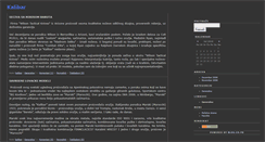 Desktop Screenshot of kalibar.blog.rs