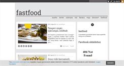 Desktop Screenshot of fast-food.blog.hu