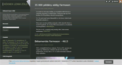 Desktop Screenshot of kekenzold.blog.hu
