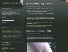 Tablet Screenshot of kekenzold.blog.hu