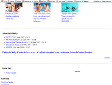 Tablet Screenshot of mautinka.blog.cz
