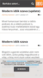 Mobile Screenshot of mekk-elek.blog.hu