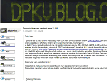 Tablet Screenshot of dpkv.blog.cz