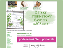 Tablet Screenshot of casopiskacatko.blog.cz