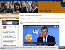 Tablet Screenshot of fideszfigyelo.blog.hu