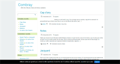 Desktop Screenshot of combray.blog.cat
