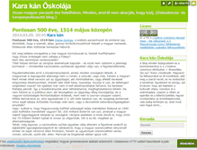 Tablet Screenshot of karakan.blog.hu
