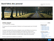 Tablet Screenshot of davidvallve.blog.cat