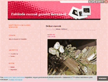 Tablet Screenshot of eladoeskuvoscuccok.blog.hu