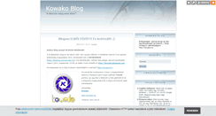 Desktop Screenshot of kowako.blog.hu