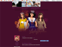 Tablet Screenshot of ladypopular-cz.blog.cz