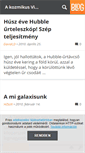 Mobile Screenshot of kozmikusblog.blog.hu