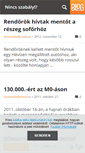 Mobile Screenshot of nincsszabaly.blog.hu