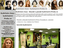 Tablet Screenshot of kadernice-jana.blog.cz