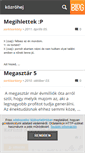 Mobile Screenshot of kozrohej.blog.hu