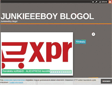 Tablet Screenshot of junkieeeboy.blog.hu