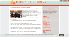 Desktop Screenshot of pestszentimre.blog.hu