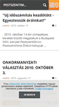 Mobile Screenshot of pestszentimre.blog.hu