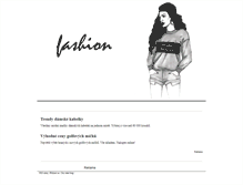 Tablet Screenshot of moda.blog.cz