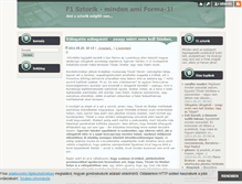 Tablet Screenshot of f1sztorik.blog.hu