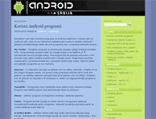 Tablet Screenshot of android.blog.rs