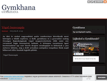 Tablet Screenshot of gymkhana.blog.hu