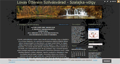 Desktop Screenshot of lovasetterem.blog.hu