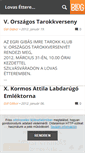 Mobile Screenshot of lovasetterem.blog.hu