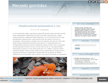 Tablet Screenshot of mecsekigombasz.blog.hu