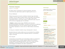 Tablet Screenshot of lakberblogger.blog.hu