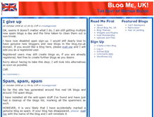 Tablet Screenshot of blog.me.uk