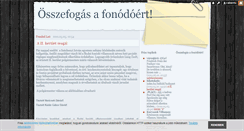 Desktop Screenshot of fonodunk.blog.hu
