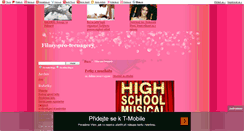 Desktop Screenshot of filmy-pro-teenagery.blog.cz