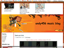 Tablet Screenshot of andy456musica.blog.cz